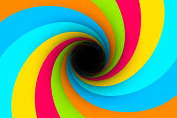 Obraz premium black hole multicolored background 