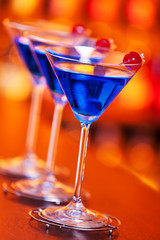 Cocktails Collection - Blue Martini