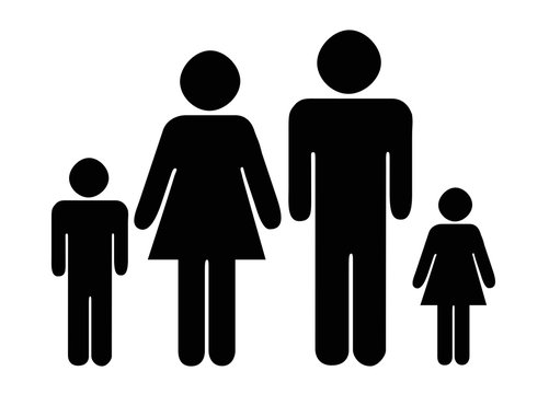 Piktogramm f&uuml;r Familie