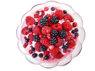 Berry yogurt
