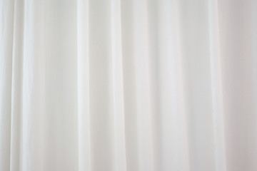 Luxury sweet white curtain