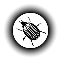 Bug button.