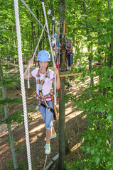 Outdoor-Erlebnis Waldseilpark