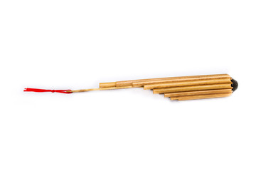 Mouth organ in northeastern Thailand and make from bamboo.