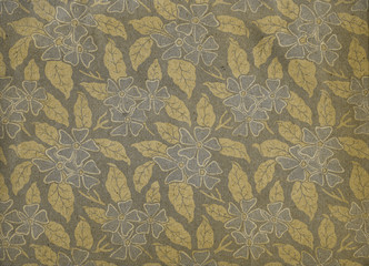 Vintage wallpaper Faded flowers_XL