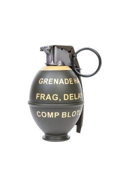 M26 FRAG model, weapon army,standard timed fuze hand grenade on