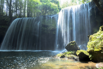 小国町の鍋が滝
