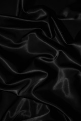 texture of a black silk - 89105412