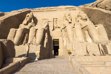 The Great Temple of Abu Simbel, Egypt