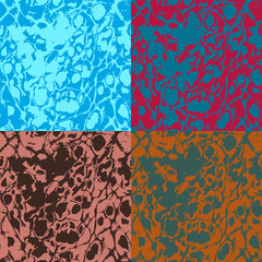 Set of seamless vector backgrounds