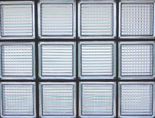 glass block wall background