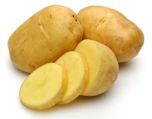Potato group and slice potatoes