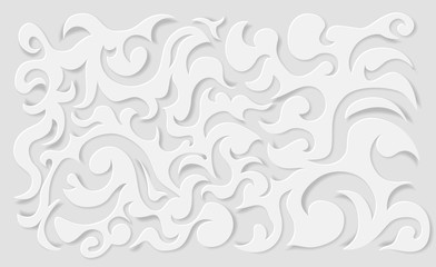 curl paper background