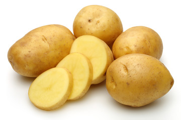 Potato group and slice potatoes