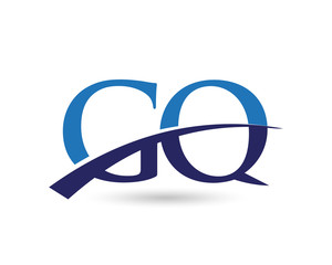 GQ Logo Letter Swoosh