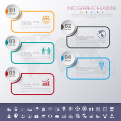 Business template. Can be used for workflow layout, banner, diag