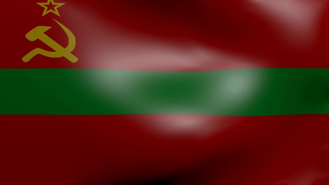 transnistria strong wind flag