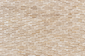 Pattern of yellow travertine wall texture