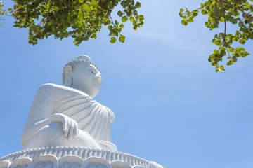 Photo sur Aluminium Monument Big Buddha monument on the island of Phuket in Thailand