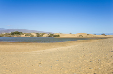 Lagoon at Maspalomas