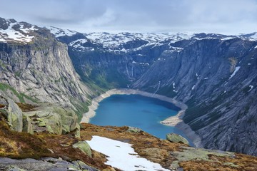 Fototapeta na wymiar Norway landscape in Hordaland