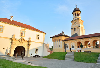 Fototapeta na wymiar Alba carolina fortress, Alba Iulia - Romania 