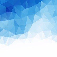 Geometric background. Blue