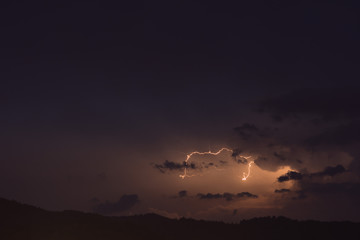 Gewitter über dem Schwarzwald