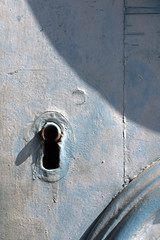 Olden lock in closed door
