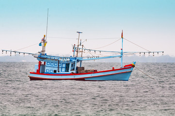 Naklejka premium Trawler