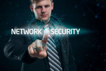business, technology, internet and networking concept - business