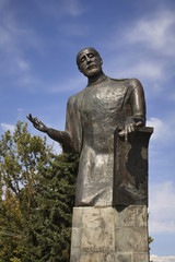 Monument to Komitas in Vagharshapat. Armenia