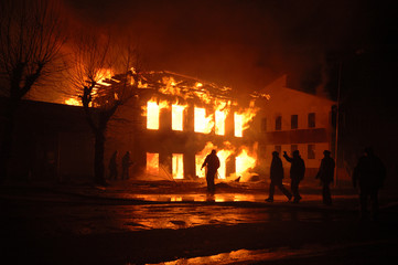 road & fire home