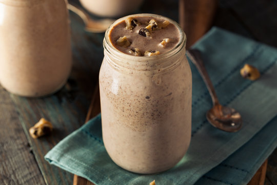 Homemade Cookie Dough Milkshake