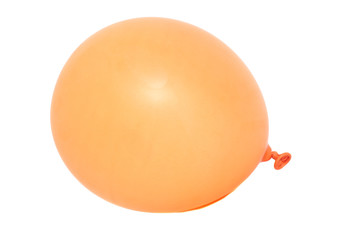 Inflatable balloon isolated on white