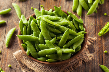 Organic Green Sugar Snap Peas