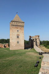 Fototapeta na wymiar Bac, medieval fortress in Serbia, Vojvodina, Europe completed in 14th century