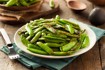 Homemade Sauteed Sugar Snap Peas