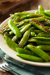 Homemade Sauteed Sugar Snap Peas