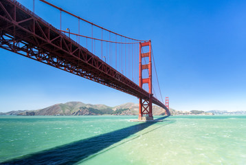 Golden Gate Bridge in San Francisco USA