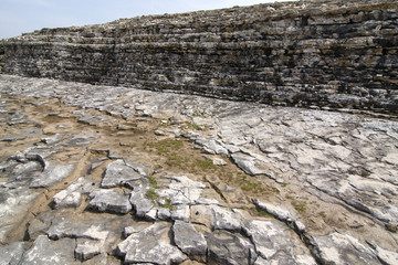 eroded coastline in Black Sea