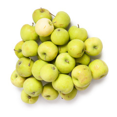 Many green apples