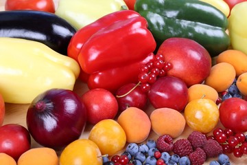 Fruits and vegetables
