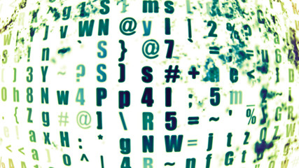 Grungy Technology Screen Display