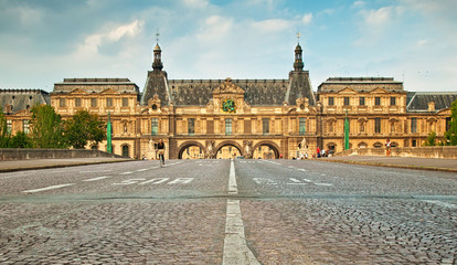 Louvre Museum in Paris, France