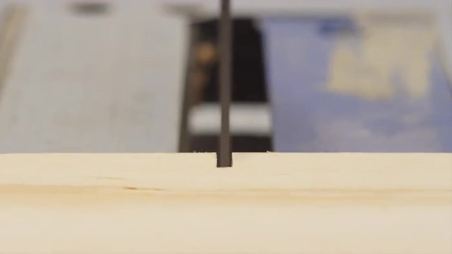 Table Saw Cutting Plywood