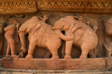 Relief eines Elefanten