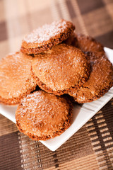 Homemade chocolate cookies