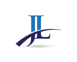 JL Logo Letter Swoosh