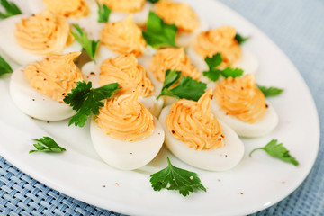 Stuffed eggs